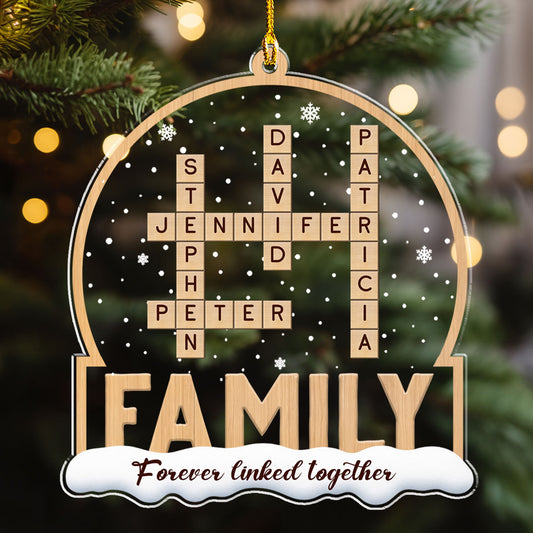 Together We Are Home - Personalized Custom Acrylic Ornament