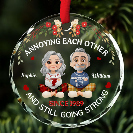 Annoying You - Personalized Custom Glass Ornament