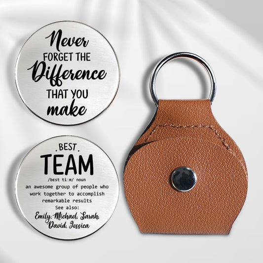 Best Team - Personalized Custom Pocket Hug