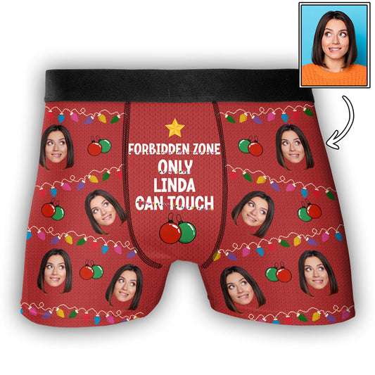 Forbidden Zone - Personalized Photo Men's Boxer Briefs