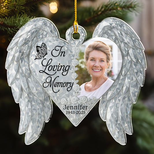 My Heart Still Loves You - Personalized Custom Acrylic Ornament