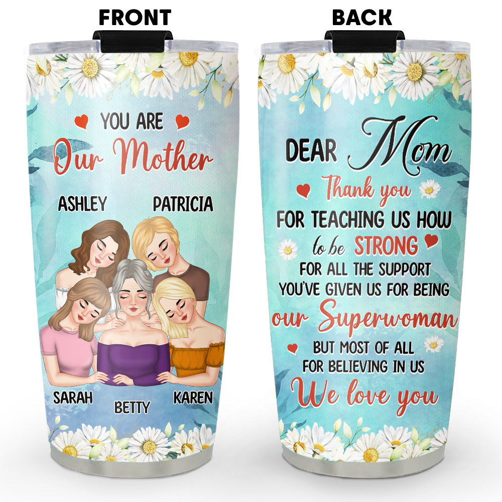 Dear Mom Our Superwoman - Personalized Custom Tumbler – Wrappiness Gifts