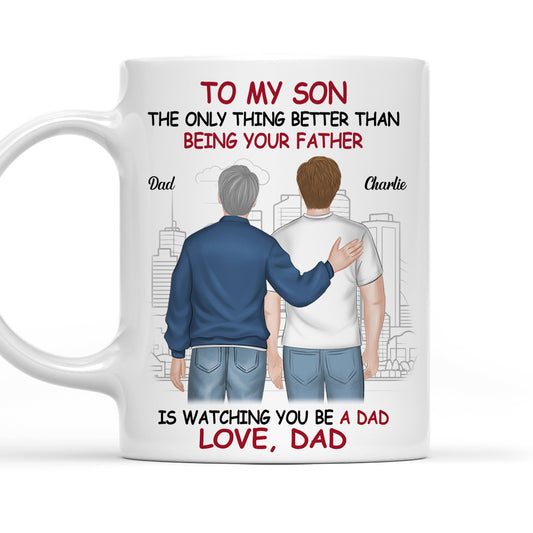 We Are Proud Of You - Personalized Custom Coffee Mug