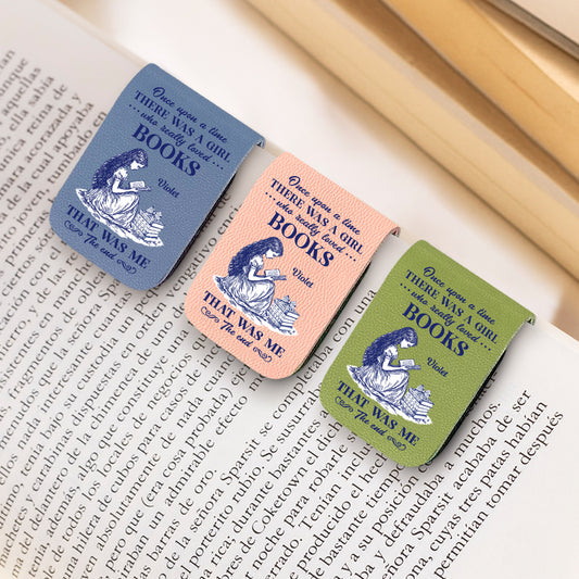 Nerd Princess - Personalized Custom Leather Bookmark