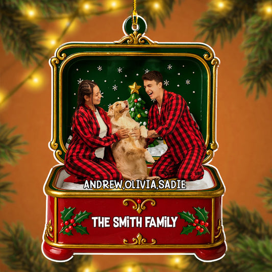 Christmas Gift Photo - Personalized Custom Acrylic Ornament