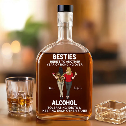 Alcohol Tolerating - Personalized Custom Spirits Decanter