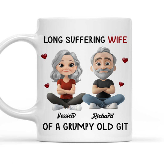 Long Suffering Wife - Personalized Custom Coffee Mug
