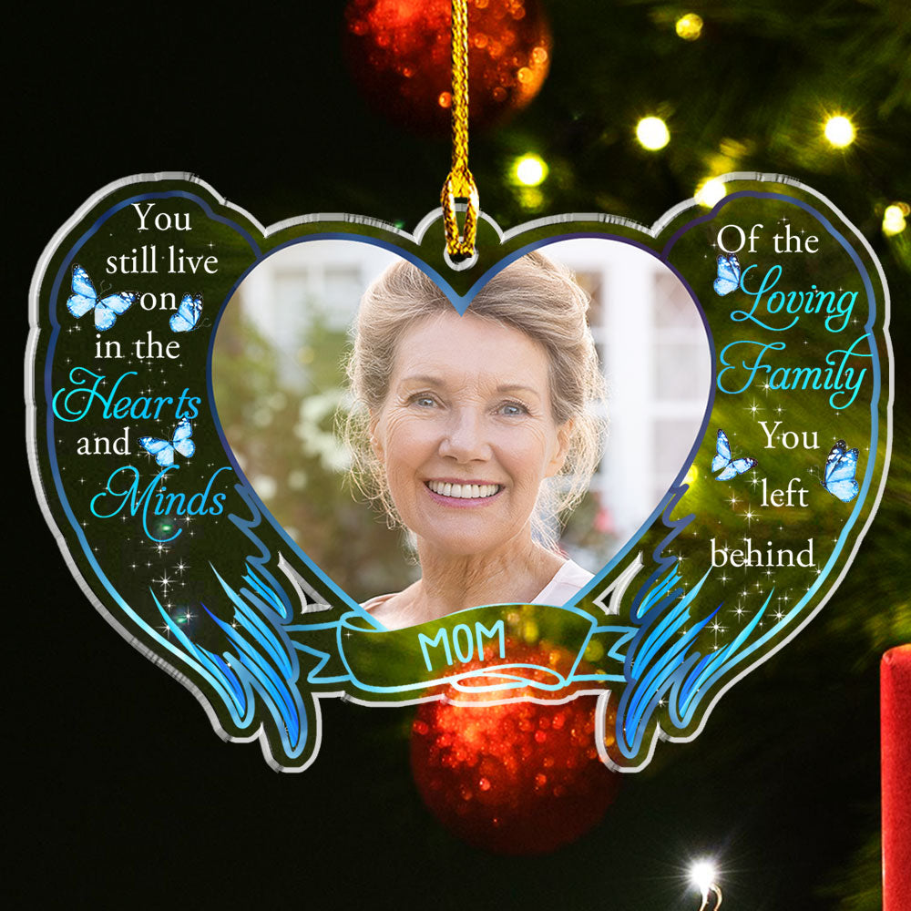 Loving Family - Personalized Custom Acrylic Ornament – Wrappiness Gifts