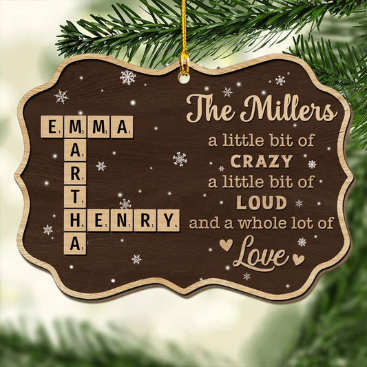 This Is My Family - Personalized Custom Wood Ornament