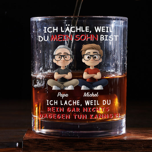 Für meinen Sohn – Personalisiertes Whiskyglas