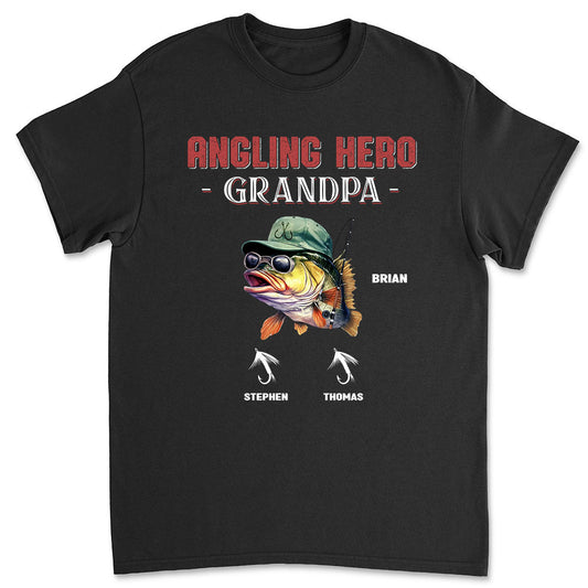 Angling Hero - Personalized Custom Shirt