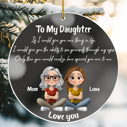 How Special You Are - Personalized Custom Mirrored Acrylic Ornament