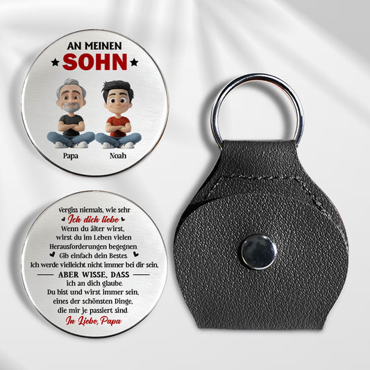 Gib Dein Bestes Sohn – Personalisierte Pocket Umarmung
