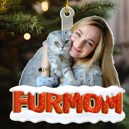 Our Unbroken Bond Fur Ver Photo - Personalized Custom 3D Effect Acrylic Ornament