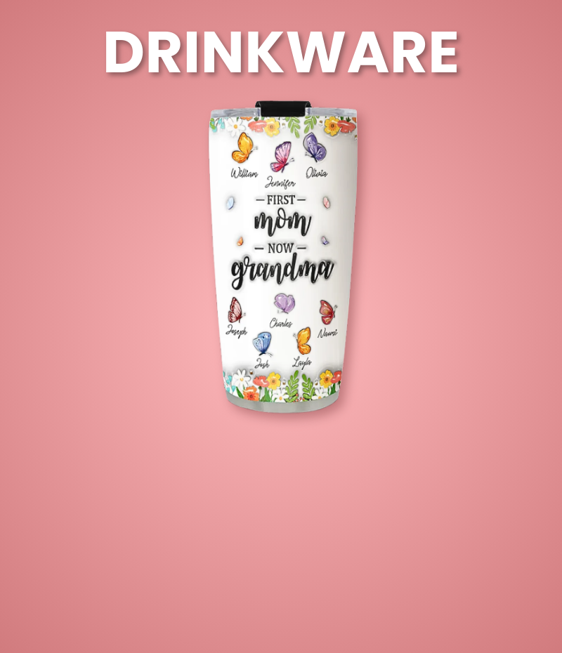 Drinkware collection for Mothers Day