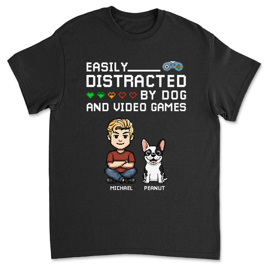 Pause Game Pet Dog - Personalized Custom Shirt