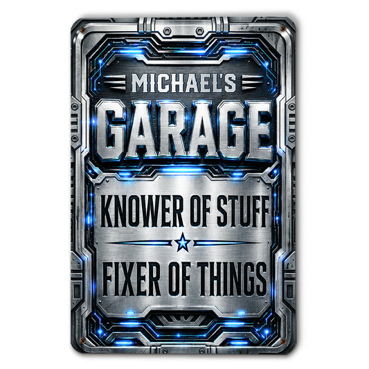 I Fix All - Personalized Custom Metal Sign