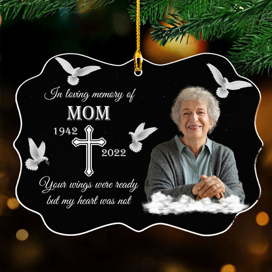 Forever In Our Hearts - Personalized Custom Acrylic Ornament