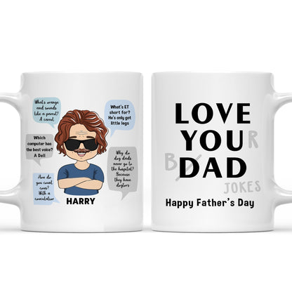 Love You Dad - Personalized Custom Coffee Mug