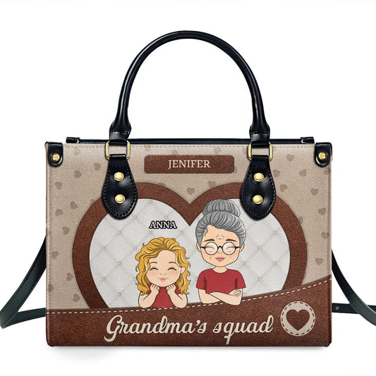 Granmy Squad - Personalized Custom Leather Bag