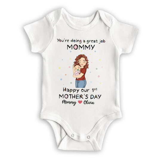 You're doing a Great Job - Personalized Custom Baby Onesie