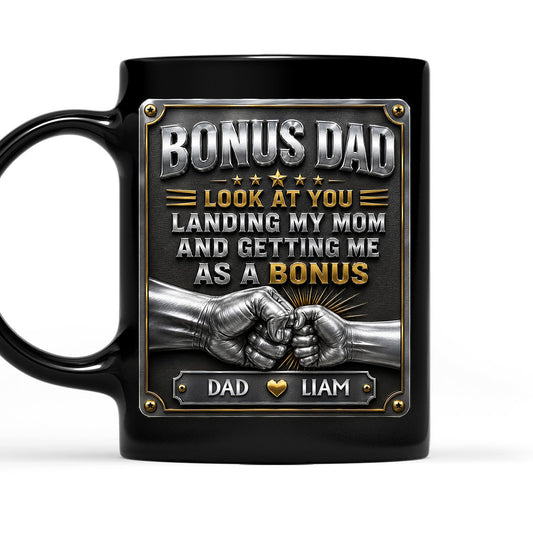 Getting Me As A Bonus - Personalized Custom 3D Effect Mug