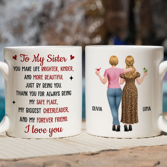 Brighter With You - Personalized Coffee Mug
