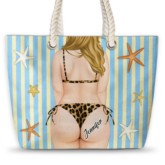 Sandy Cheeks - Personalized Custom Beach Bag