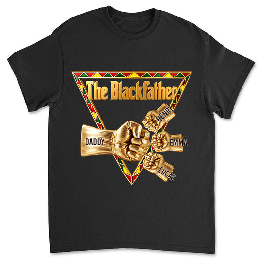 The Blackfather Gold - Personalized Custom Shirt
