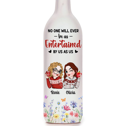 Blooming Friendship - Personalized Custom Bottle Lamp
