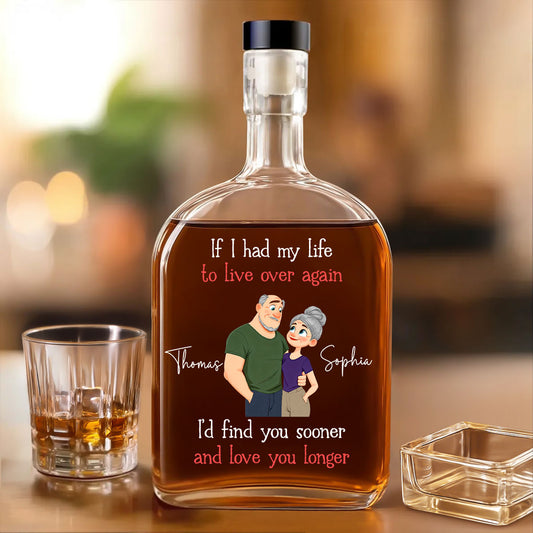 Love You So Much - Personalized Custom Spirits Decanter