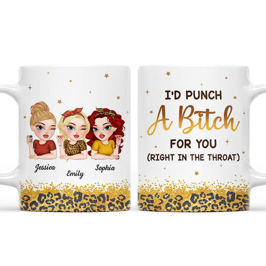 Baddie Bestie - Personalized Custom Coffee Mug