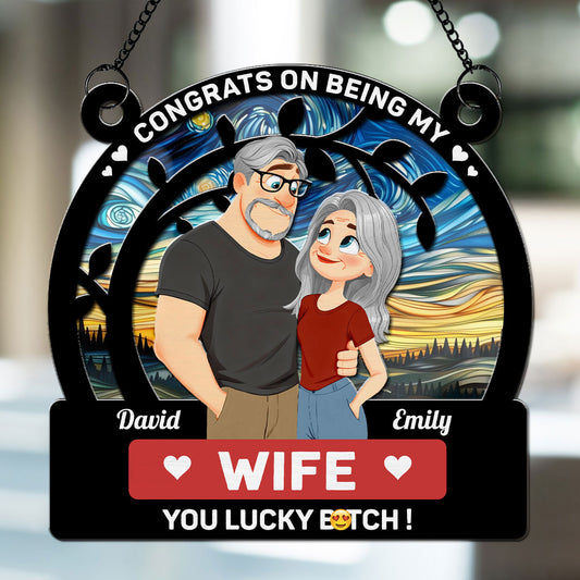 Love Is You - Personalized Custom Suncatcher
