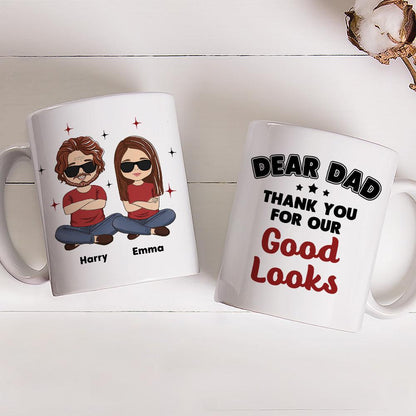 Good Looks - Personalized Custom Coffee Mug