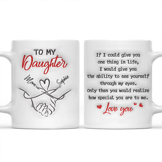How Special You Are To Me - Personalized Custom 3D Inflated Effect Mug