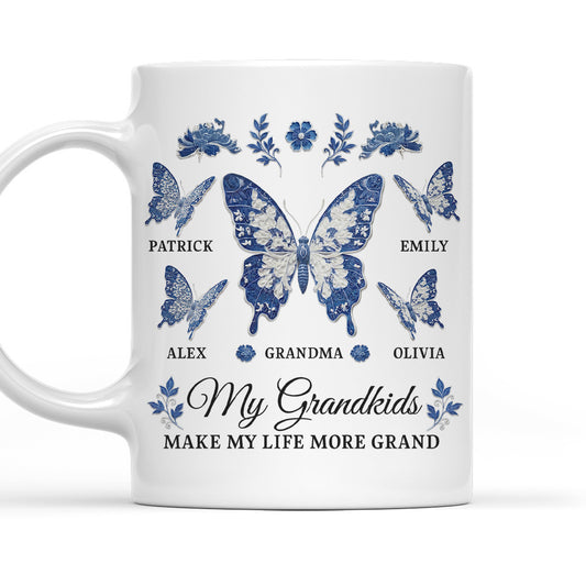 A Grandma Butterfly Dream - Personalized Custom 3D Effect Mug 