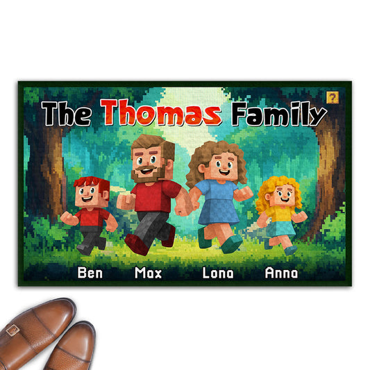 The Family - Personalized Doormat