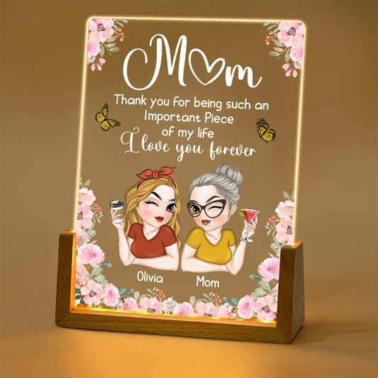 Important Piece - Personalized Custom Night Light
