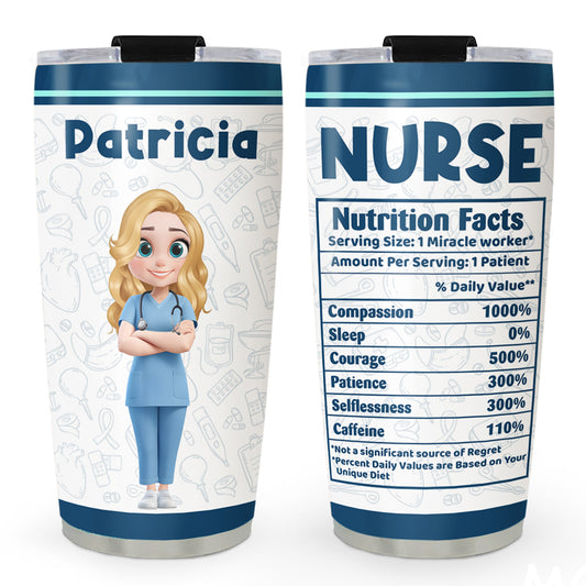 Proud To Be A Nurse - Personalized Custom Tumbler