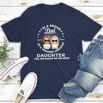 Freaking Awesome - Personalized Custom Classic T-shirt