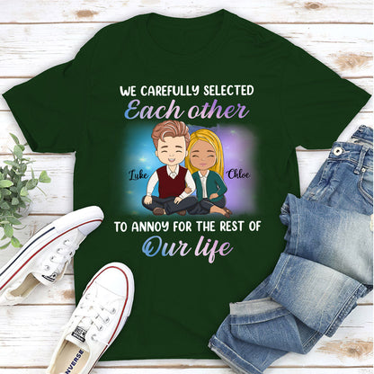 For The Rest Of Our Life - Personalized Custom Classic T-shirt