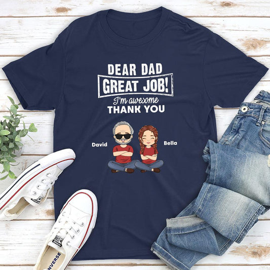 Great Job Thank You - Personalized Custom Classic T-shirt