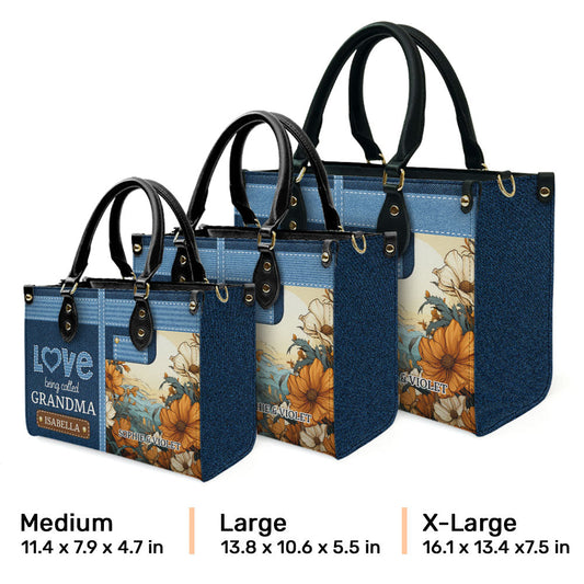 Love Being Called - Personalized Custom Leather Bag