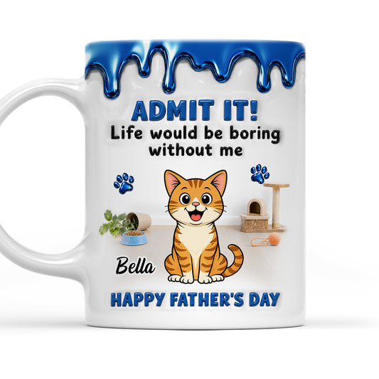 The Best Friend Has Cat - Personalized Custom Coffee Mug