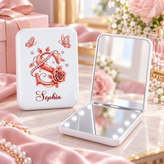 My Treasure - Personalized LED Pocket Mirror