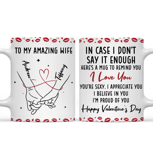 You And Me We Got This Valentine -  Personalized Custom Coffee Mug