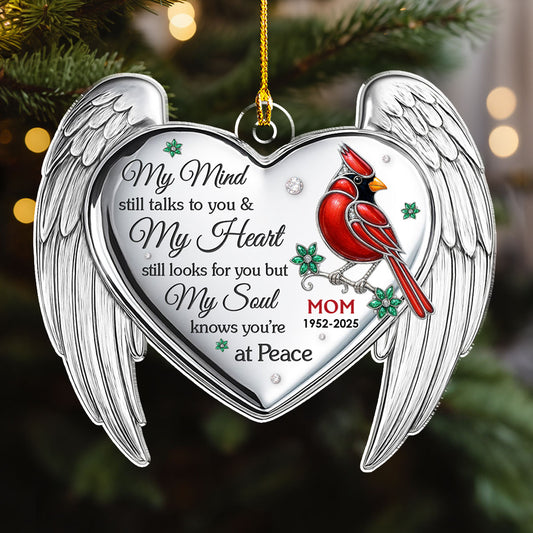 My Heart Misses You - Personalized Custom Acrylic Ornament