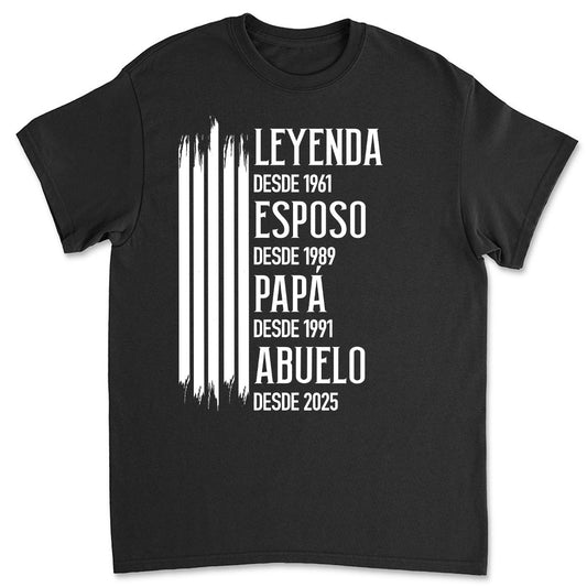 La Leyenda Original – Camiseta Personalizada