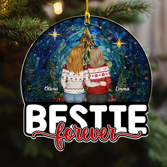 Sparkle And Shine & Fabulous - Personalized Custom Acrylic Ornament