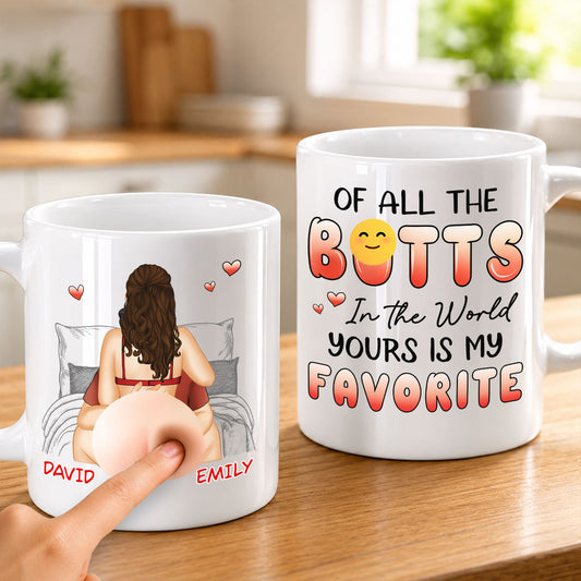 My Favorite Ass - Personalized Squishy Mug